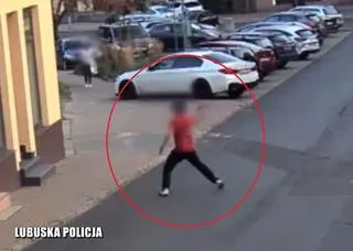 Wybijał szyby w sklepowych witrynach