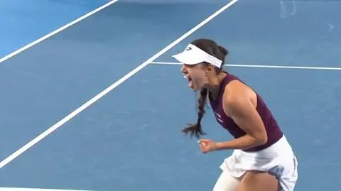 Aż zabolały uszy. Żywiołowa reakcja Kolumbijki po błędzie Świątek