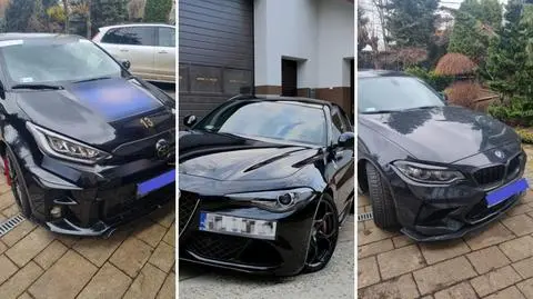 Samochody z leasingu zostały znalezione na posesji 25-latka z Bochni