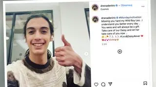 Leandro De Niro Rodriguez, screen z profilu matki, Dreny De Niro