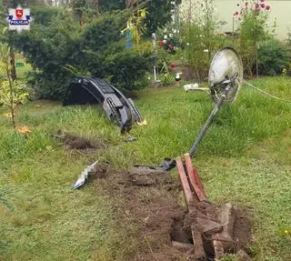 Ucierpiało nie tylko ogrodzenie 