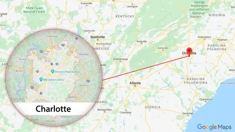 Dwie osoby nie żyją po strzelaninie w Charlotte. Uciekające auta potrąciły kolejne osoby