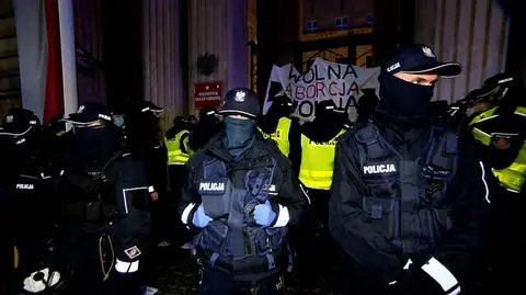Protest przed MEN