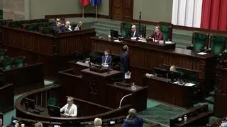 Spięcie pomiędzy Małgorzatą Gosiewską a Sławomirem Nitrasem w Sejmie 