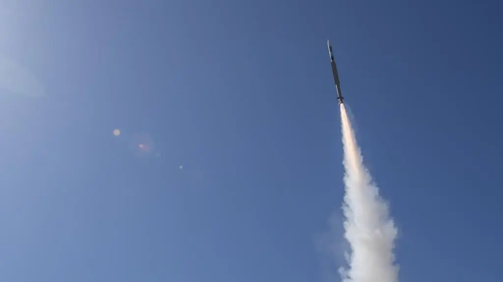 Pocisk CAMM-ER podczas testów