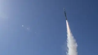 Pocisk CAMM-ER podczas testów