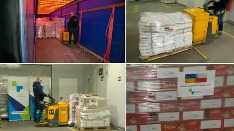 Pomoc ruszyła w drogę w środę po godzinie 13