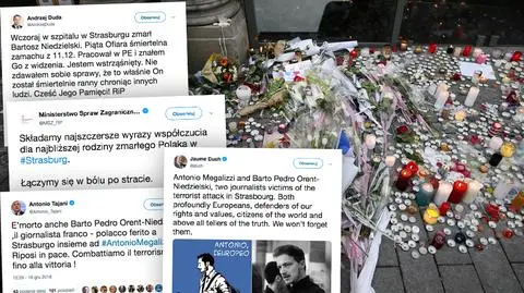 Zmarł Polak ranny w zamachu w Strasburgu. Kondolencje od prezydenta
