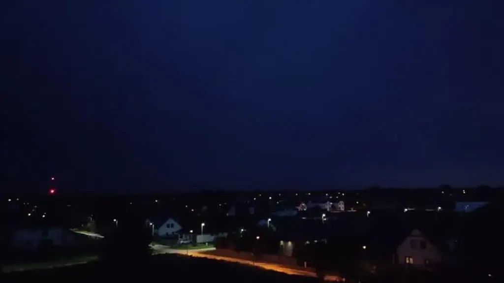 Burza w Sochaczewie (Mazowieckie)