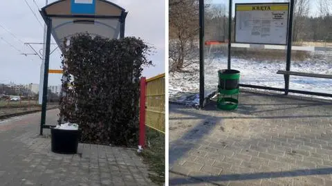 Ktoś ukradł z przystanków ponad 200 stojaków na kosze