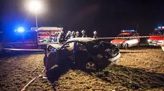 23-letni kierowca trafił do szpitala