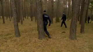 Poszukiwany był drwalem