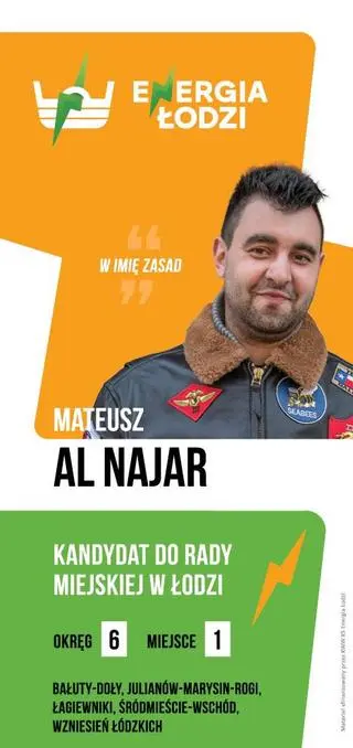 Plakat Mateusza Al Najara