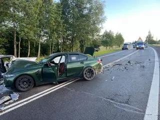Zderzyły się dwa auta 