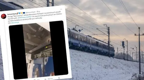 Kuriozalna sytuacja w pociągu PKP Intercity