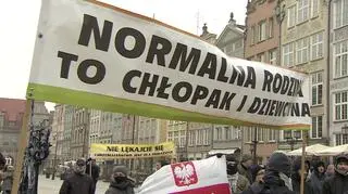 Grupa narodowców zorganizowała kontrmanifestację