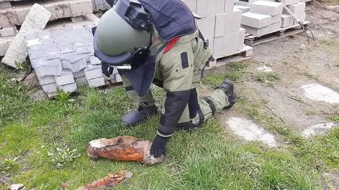 Znaleziskiem zajęli się wojskowi saperzy