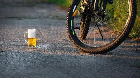 Pijany rowerzysta