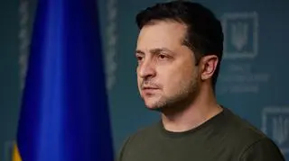 Prezydent Ukrainy Wołodymyr Zełenski