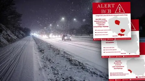 "Jeśli możesz, zostań w domu. Śledź komunikaty"