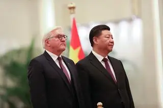 Frank-Walter Steinmeier i Xi Jinping