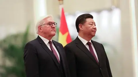 Frank-Walter Steinmeier i Xi Jinping