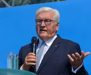 Prezydent Niemiec Frank-Walter Steinmeier