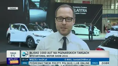 Motor Show w Poznaniu. Hyundai z premiera i nagrodą