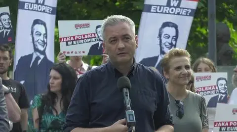 Biedroń: Nie pozwolimy Kaczyńskiemu przekroczyć kolejnej czerwonej linii. Można zabrać zabawki politykom