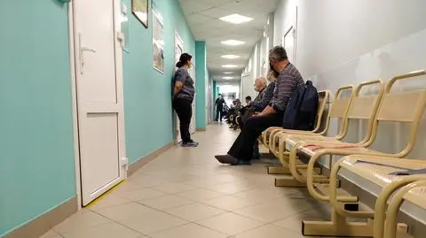Poczekalnia w szpitalu w Petersburgu