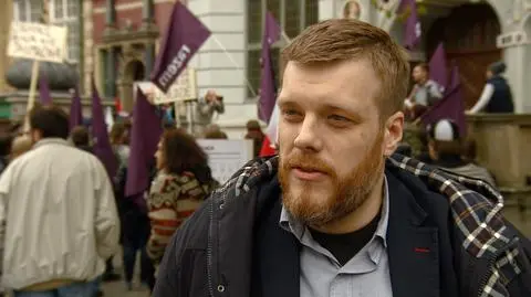 Adrian Zandberg o polskiej lewicy i SLD (materiały archiwalne)