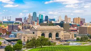 Panorama Kansas City w stanie Missouri