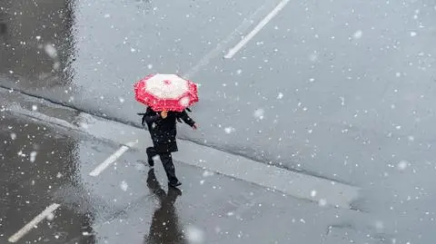 Spadnie deszcz ze śniegiem