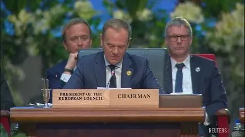Tusk podczas szczytu między UE a Ligą Państw Arabskich