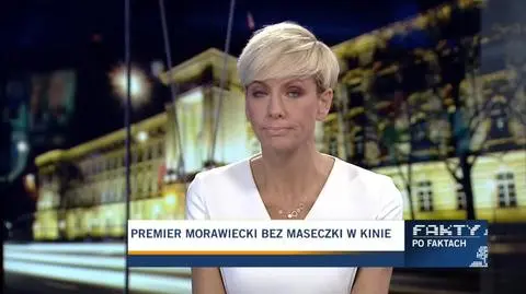 Premier w kinie bez maseczki