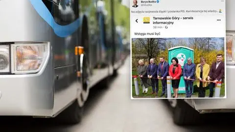 "Uroczyste otwarcie toi toia"? Tło było inne