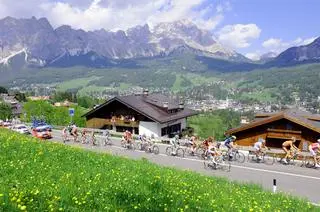 Trasa Giro d'Italia każdego roku prowadzi przez góry