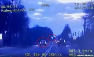 Jazdę kierowcy zarejestrowali policjanci z grupy Speed