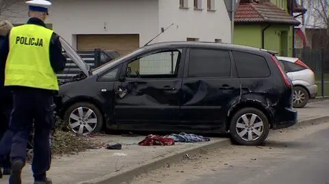 Ranne są trzy osoby, w tym dwoje małych dzieci