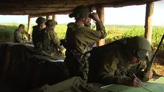 Żołnierze 76. dywizji desantowo-szturmowej z Pskowa