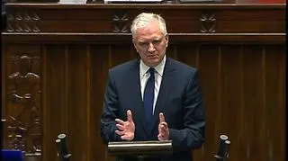 Całe wystąpienie ministra nauki i szkolnictwa wyższego Jarosława Gowina