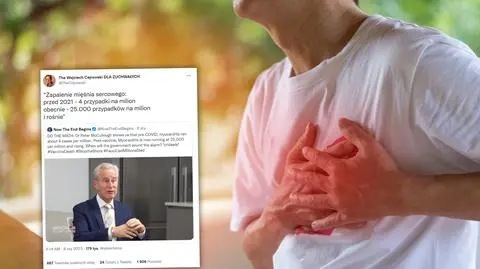 Cejrowski o zapaleniu mięśnia sercowego po szczepieniach przeciw COVID-19. Sprawdzamy