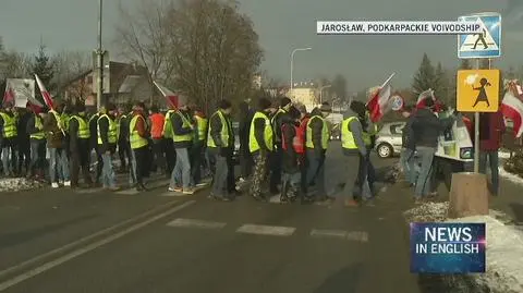 Polish farmers&#039; protest against Law and Justice&#039;s agricultural policy