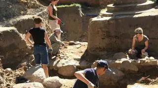 Szczególnie cenne są fundamenty pierwszego murowanego kościoła w Gniewie 