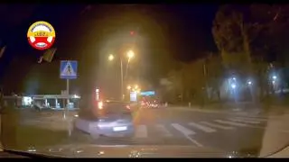 Zawracał na przejściu dla pieszych