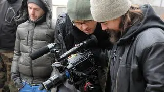 Filmowcy kręcili teledysk m