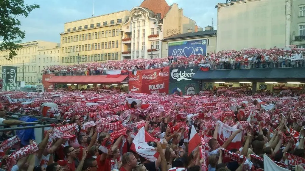 Przed meczem odśpiewano Mazurka Dąbrowskiego