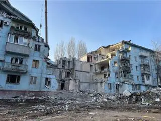 Rosyjski atak na Zaporoże