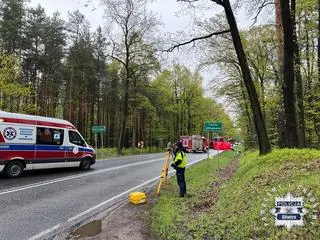 Śmiertelny wypadek w Bargłówce