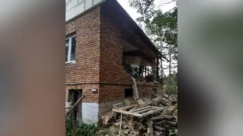 Eksplozja w domu jednorodzinnym. Z butli ulatniał się gaz